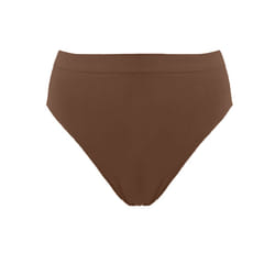 Silky Girls Dance Seamless High Cut Brief (1 Garment) - 8-10 Years, Dark Nude