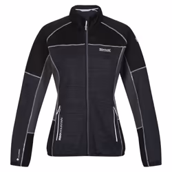 Regatta Womens/Ladies Yare V Fleece - 14 UK, Black/Seal Grey