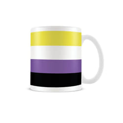 Pyramid International Non Binary Flag Mug