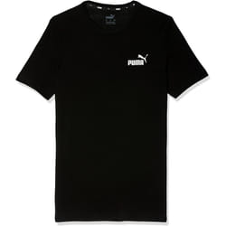 Puma Mens ESS Logo T-Shirt - XS, Black