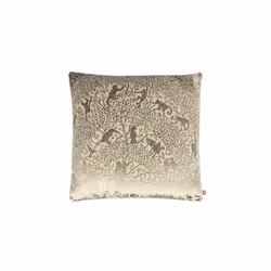 Kai Tilia Jacquard Square Cushion Cover - One Size, Clay