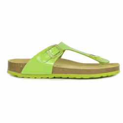 Sanosan Womens/Ladies Geneve Lacquered Leather Sandals - 7 UK, Fuchsia/Brown