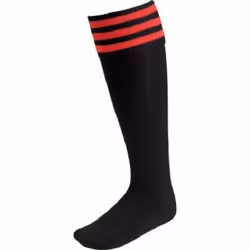 Euro Mens Scarlet Socks - 7 UK-11 UK, Black/Red