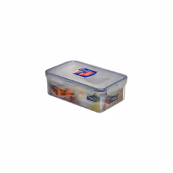 Lock & Lock Food Storage Container - 13.7 x 10.4 x 18.5cm, Transparent