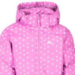Trespass Girls Combine Padded Jacket - 9-10 Years, Deep Pink