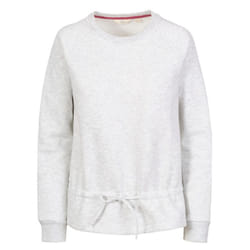 Trespass Womens/Ladies Gretta Marl Round Neck Sweatshirt - 3XL, Pale Grey