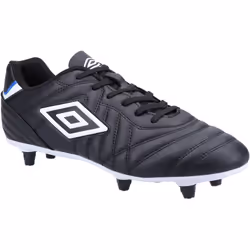 Umbro Mens Soft Leather Football Boots - 6 UK, Black/White