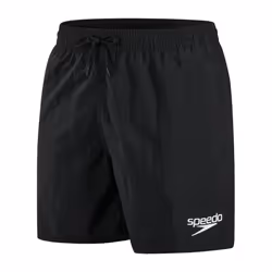 Speedo Mens Essential 16 Swim Shorts - S, Black