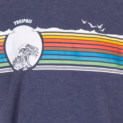 Trespass Mens Lakehouse T-Shirt - L, Navy Marl