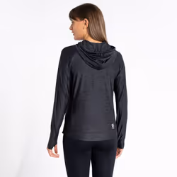 Dare 2B Womens/Ladies Sprint City Lightweight Hoodie - 14 UK, Black