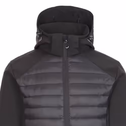 Trespass Mens Lenek Soft Shell Jacket - S, Black