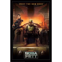 Star Wars: The Book Of Boba Fett Meet The New Boss Poster