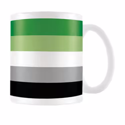 Pyramid International Aromantic Flag Mug