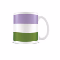 Pyramid International Genderqueer Flag Mug