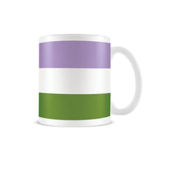 Pyramid International Genderqueer Flag Mug