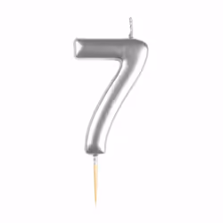 Amscan 7 Metallic Candle