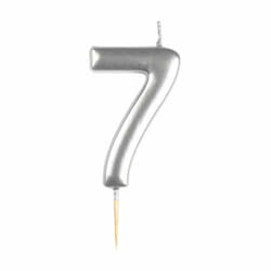 Amscan 7 Metallic Candle