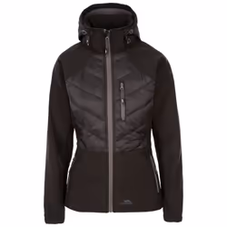 Trespass Womens/Ladies Elvira Soft Shell Jacket - M, Black
