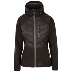 Trespass Womens/Ladies Elvira Soft Shell Jacket - M, Black