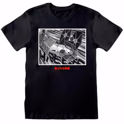 Star Wars Unisex Adult Tie Fighter T-Shirt - XL, Black/White