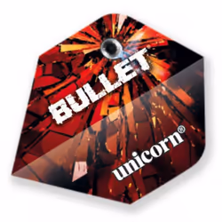 Unicorn Bullet Dart Flights (Pack of 3)