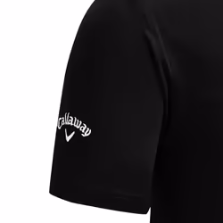 Callaway Mens Swing Tech Solid Colour Polo Shirt - S, Caviar