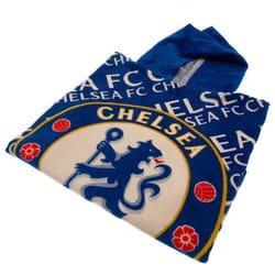 Chelsea FC Childrens/Kids Towelling Hooded Poncho