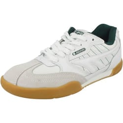 Hi-Tec Unisex Adult Suede Squash Trainers - 5 UK, White/Grey/Brown