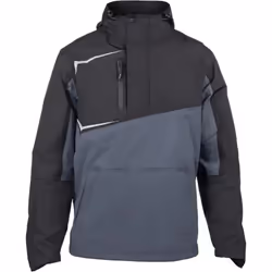 Dickies Mens Generation Overhead Contrast Waterproof Jacket - XL, New Grey/Black