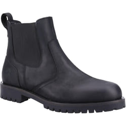 Cotswold Mens Bodicote Leather Chelsea Boots - 7 UK, Black