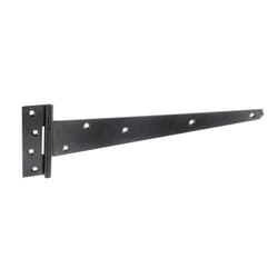 Securit Heavy Plain Tee Hinge (Pack of 2) - 28mm x 150mm x 420mm, Black