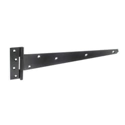 Securit Heavy Plain Tee Hinge (Pack of 2) - 25mm x 125mm x 360mm, Black