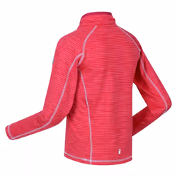 Regatta Childrens/Kids Berley Half Zip Long Sleeved Top - 14 Years, Pink Potion