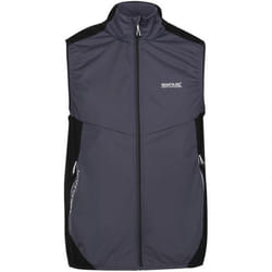 Regatta Mens Lankin IV Softshell Body Warmer - L, Dark Grey/Black