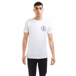 NASA Mens Stack Cotton T-Shirt - M, White