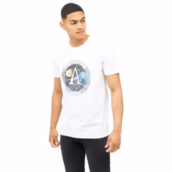 NASA Mens Apollo Cotton T-Shirt - XXL, White
