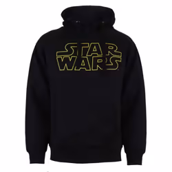 Star Wars Mens Logo Hoodie - XXL, Black
