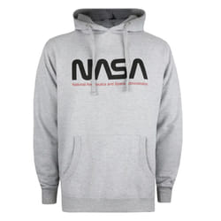 NASA Mens Insignia Hoodie - M, Sports Grey