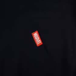 Marvel Mens Characters Logo Hoodie - XL, Navy