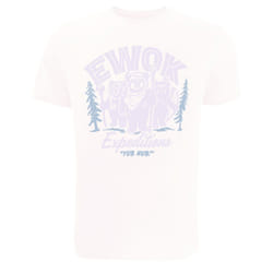 Star Wars Mens Expedition Ewok T-Shirt - L, White