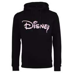 Disney Womens/Ladies Logo Hoodie - L, Black