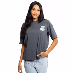Disney Womens/Ladies Mickey Mouse Wave Oversized T-Shirt