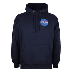 NASA Mens Core Logo Hoodie - XL, Navy