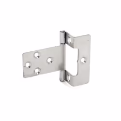 Securit Zinc Plated Flush Hinge (Pack of 2)