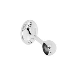 Securit Chrome Towel Rail End Bracket (Pack of 2)