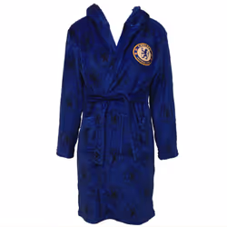 Chelsea FC Childrens/Kids Dressing Gown - 9-10 Years, Royal Blue