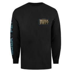 Star Wars: The Book Of Boba Fett Mens Outlaws Long-Sleeved T-Shirt - M, Black