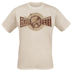 Star Wars: The Book Of Boba Fett Mens Outlaw T-Shirt - L, Natural