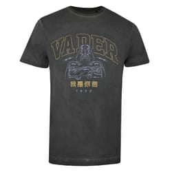 Star Wars Mens Vader 77 T-Shirt - M, Vintage Black