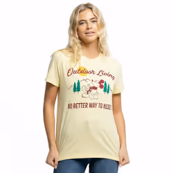 Disney Womens/Ladies Outdoor Living Mickey Mouse Classic T-Shirt